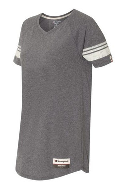 Champion AO350 - Womens Triblend Varsity T-shirt