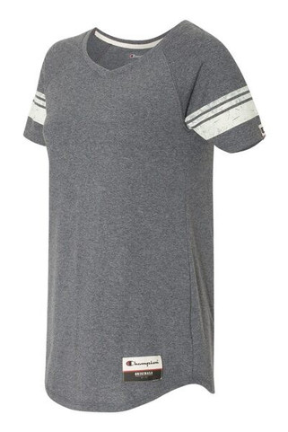 Champion AO350 - Womens Triblend Varsity T-shirt