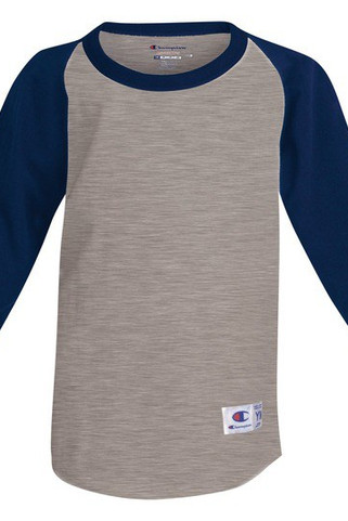 Champion T13Y - T-shirt de baseball raglan pour jeunes