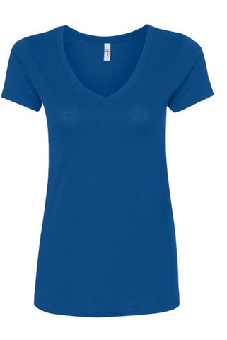 Next Level 1540 - Women’s Lightweight Combed Cotton V-Neck Tee