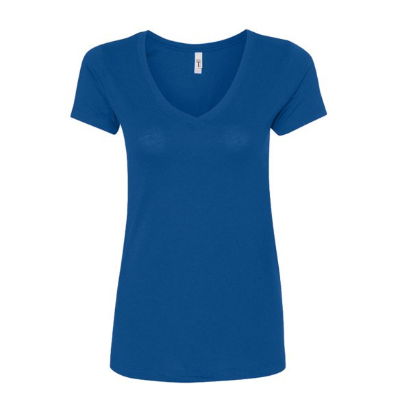 Next Level 1540 - Women’s Lightweight Combed Cotton V-Neck Tee