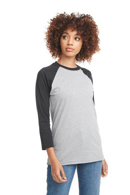 Next Level 6251 - T-shirt CVC manches raglan 3/4