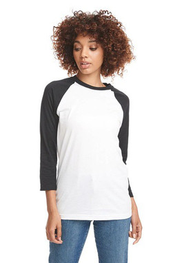 Next Level 6251 - T-shirt CVC manches raglan 3/4