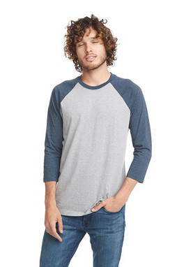 Next Level 6251 - T-shirt CVC manches raglan 3/4