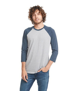 Next Level 6251 - T-shirt CVC manches raglan 3/4