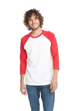 Next Level 6251 - T-shirt CVC manches raglan 3/4