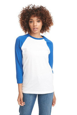 Next Level 6251 - T-shirt CVC manches raglan 3/4