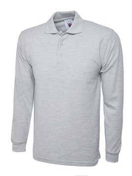 Radsow by Uneek UC113 - Premium Long Sleeve Polo Shirt with Knitted Collar