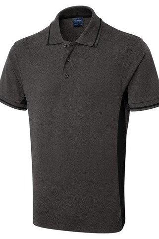 Radsow by Uneek UC117 - Modern Two Tone Polo Shirt with Contrast Panels