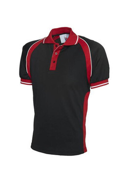 Radsow by Uneek UC123 - Breathable Contrast Trim Sports Polo Shirt