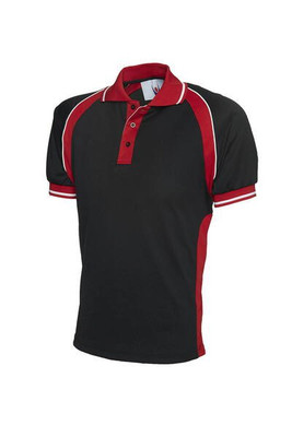 Radsow by Uneek UC123 - Breathable Contrast Trim Sports Polo Shirt