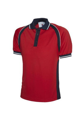 Radsow by Uneek UC123 - Breathable Contrast Trim Sports Polo Shirt
