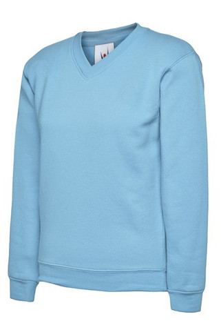 Radsow by Uneek UC206 - Kids Cozy V-Neck Fleece Sweatshirt for Winter