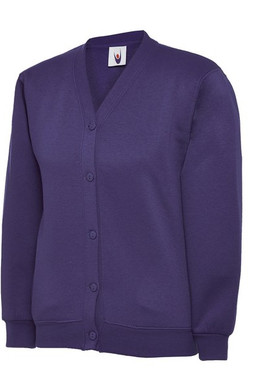 Radsow by Uneek UC207 - Ultra Soft Kids Five Button Cardigan with Pockets