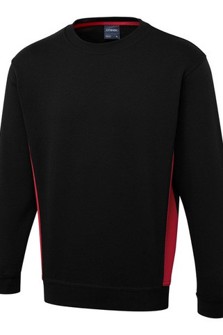 Radsow by Uneek UC217 - Contemporary Two Tone Comfort Crew Sweatshirt