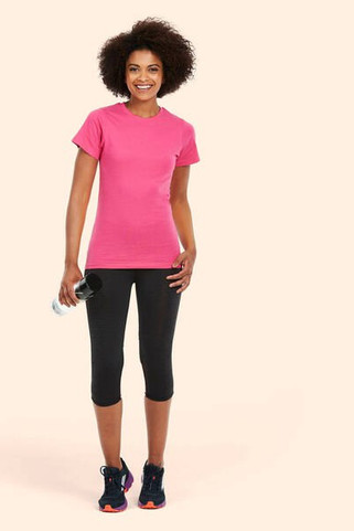 Radsow by Uneek UC318 - Womens Ultra Soft Classic Cotton Crew Neck Tee