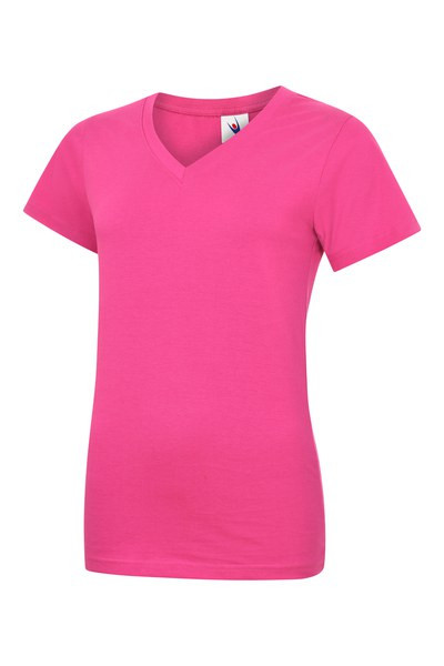 Radsow by Uneek UC319 - Women's Premium Soft Cotton V Neck Tee