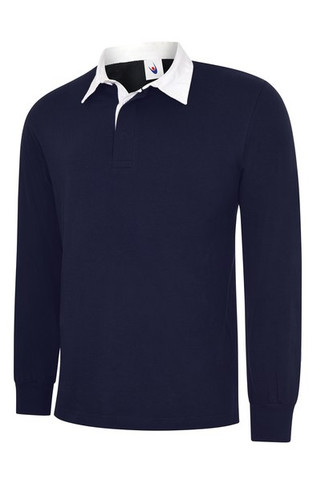 Radsow by Uneek UC402 - Premium Soft Cotton Rugby Shirt with Woven Collar