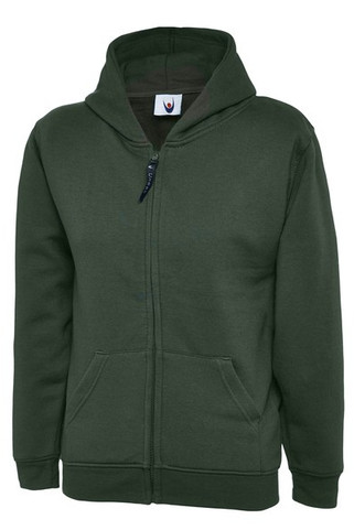 Radsow by Uneek UC506 - Sweat shirt pour enfants avec capuche et fermeture éclair