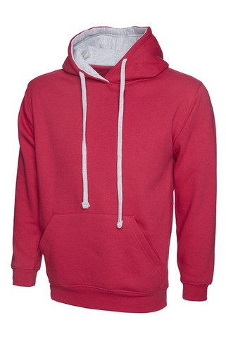 Radsow by Uneek UC507 - Premium Comfort Contrast Hooded Sweatshirt