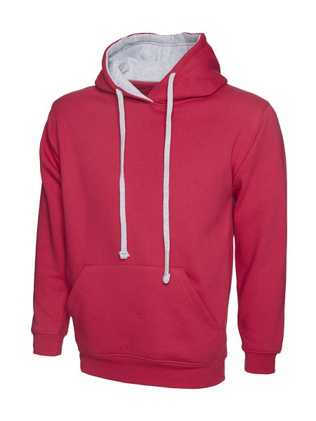 Radsow by Uneek UC507 - Contrast Hooded Sweatshirt