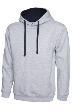 Radsow by Uneek UC507 - Sweat shirt contrasté avec capuche