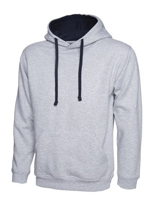 Radsow by Uneek UC507 - Premium Comfort Contrast Hooded Sweatshirt