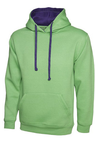 Radsow by Uneek UC507 - Sweat shirt contrasté avec capuche