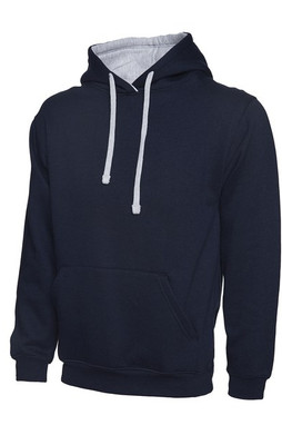 Radsow by Uneek UC507 - Premium Comfort Contrast Hooded Sweatshirt