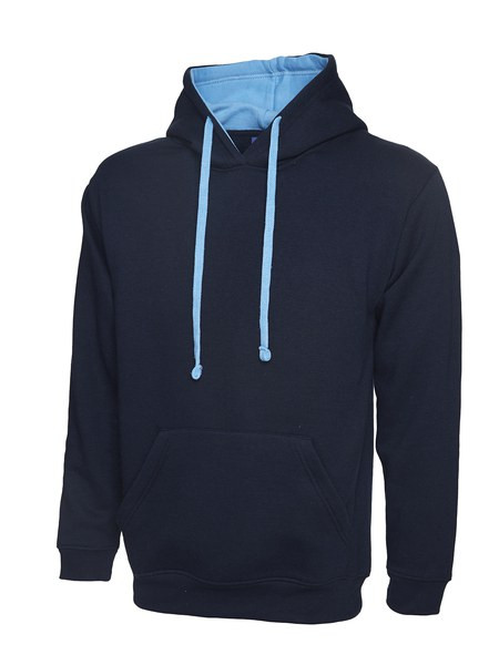 Radsow by Uneek UC507 - Premium Comfort Contrast Hooded Sweatshirt