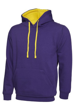 Radsow by Uneek UC507 - Sweat shirt contrasté avec capuche