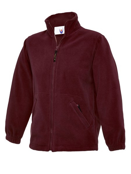 Radsow by Uneek UC603 - Kids' Ultra Soft Full Zip Fleece Jacket with Pockets
