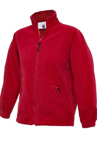 Radsow by Uneek UC603 - Kids Ultra Soft Full Zip Fleece Jacket with Pockets