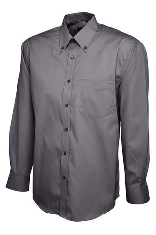 Radsow by Uneek UC701 - Mens Wrinkle-Free Oxford Long Sleeve Shirt