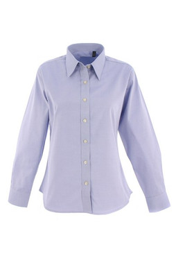Radsow by Uneek UC703 - Womens Wrinkle-Free Pinpoint Oxford Shirt