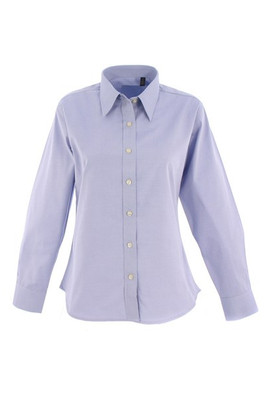 Radsow by Uneek UC703 - Women's Wrinkle-Free Pinpoint Oxford Shirt
