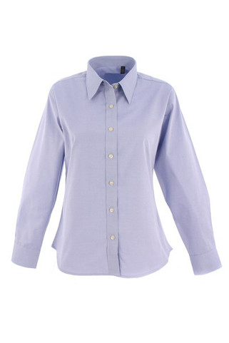 Radsow by Uneek UC703 - Womens Wrinkle-Free Pinpoint Oxford Shirt