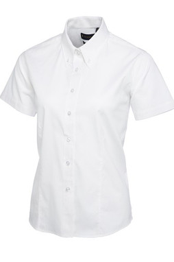 Radsow by Uneek UC704 - Womens Wrinkle-Free Pinpoint Oxford Short Sleeve Shirt