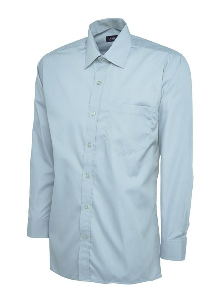 Radsow by Uneek UC709 - Men's Classic Long Sleeve Poplin Shirt with Pocket