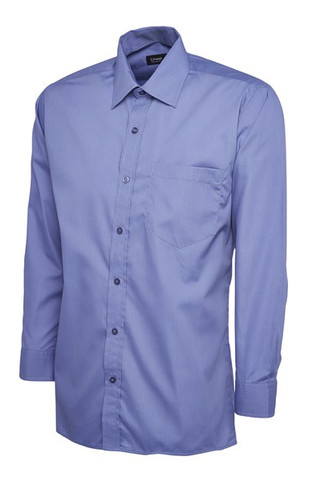Radsow by Uneek UC709 - Mens Classic Long Sleeve Poplin Shirt with Pocket