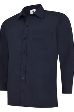 Radsow by Uneek UC709 - Mens Classic Long Sleeve Poplin Shirt with Pocket