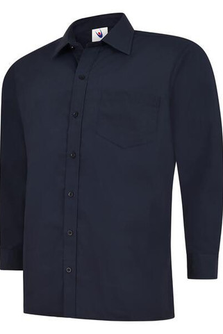 Radsow by Uneek UC709 - Mens Classic Long Sleeve Poplin Shirt with Pocket