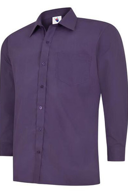 Radsow by Uneek UC709 - Mens Classic Long Sleeve Poplin Shirt with Pocket