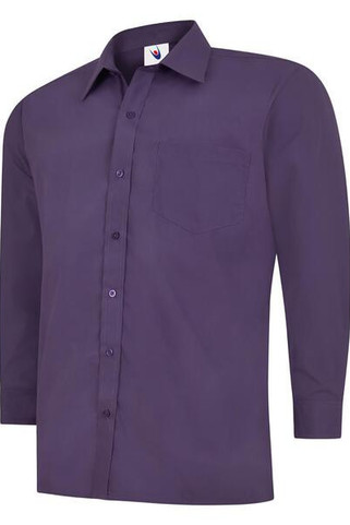 Radsow by Uneek UC709 - Mens Classic Long Sleeve Poplin Shirt with Pocket