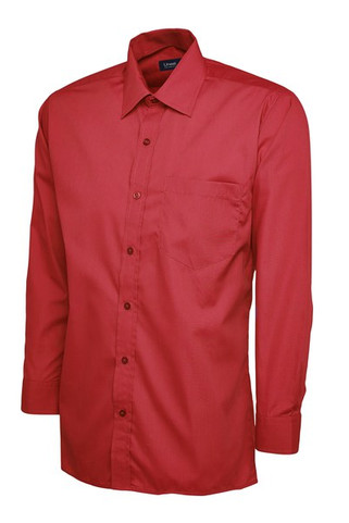 Radsow by Uneek UC709 - Mens Classic Long Sleeve Poplin Shirt with Pocket