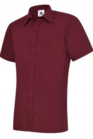 Radsow by Uneek UC710 - Mens Classic Poplin Short Sleeve Shirt with Pocket