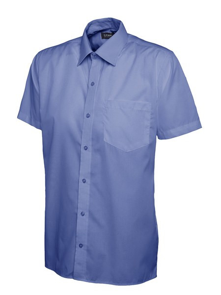Radsow by Uneek UC710 - Men's Classic Poplin Short Sleeve Shirt with Pocket