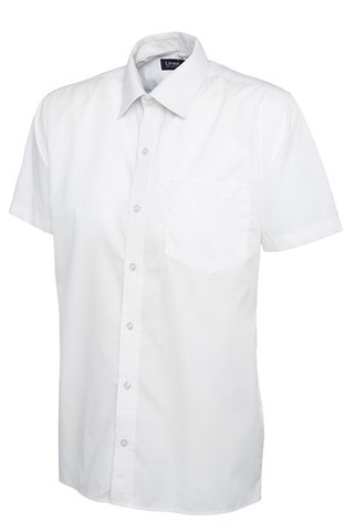 Radsow by Uneek UC710 - Mens Classic Poplin Short Sleeve Shirt with Pocket