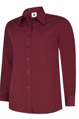 Radsow by Uneek UC711 - Womens Tailored Poplin Long Sleeve Shirt