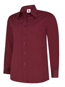 Radsow by Uneek UC711 - Women's Tailored Poplin Long Sleeve Shirt